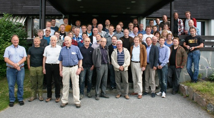 Deltakerne på NNSF sin utferd til Pasvik 2012